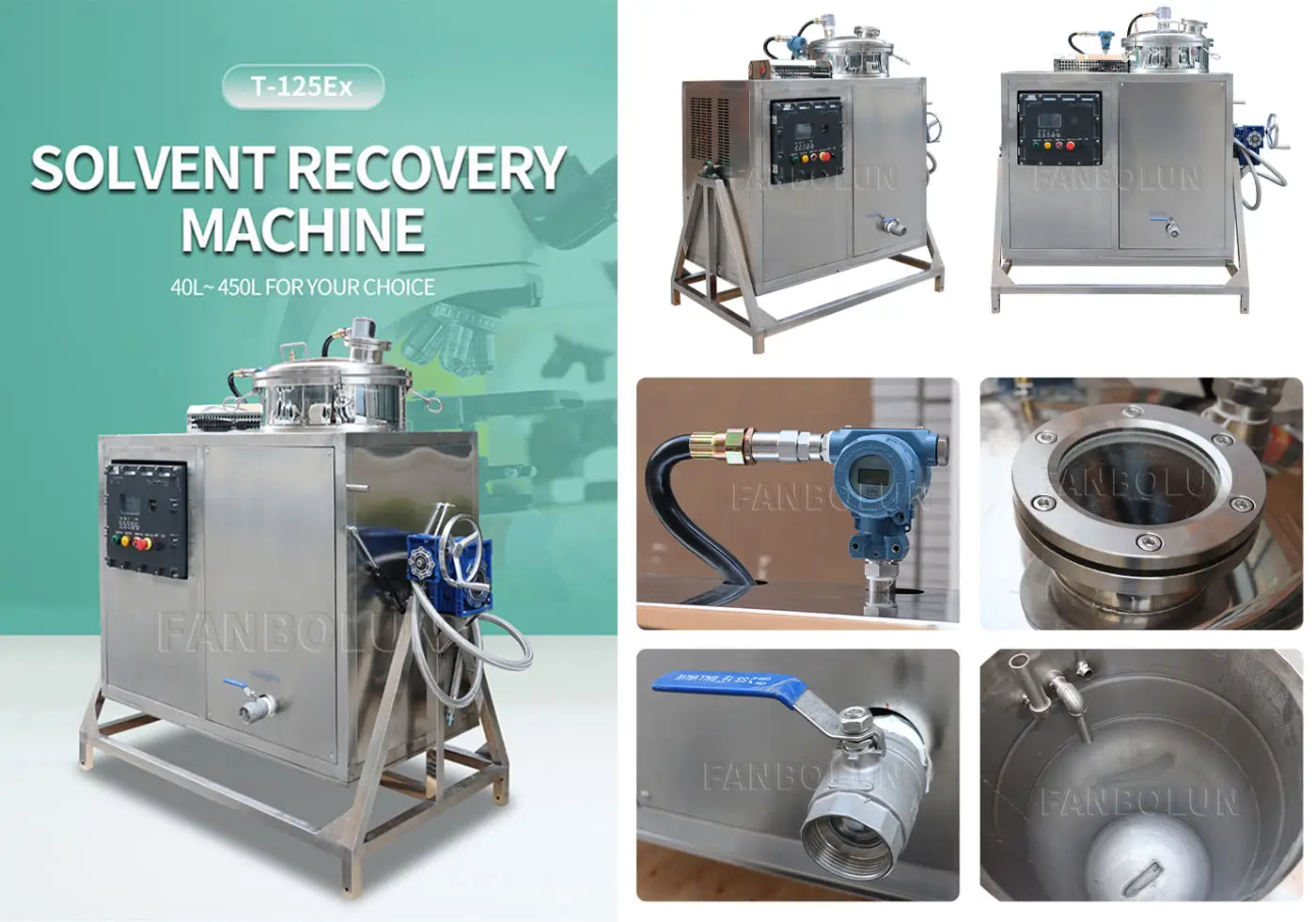 T-125EX Solvent Recovery System