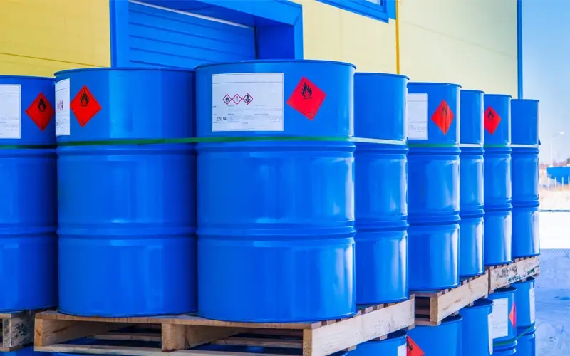Illustration of safe butanol waste handling