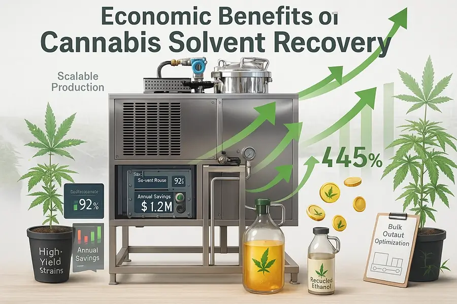 ROI of Cannabis Solvent Recovery ROI of Cannabis Solvent Recovery