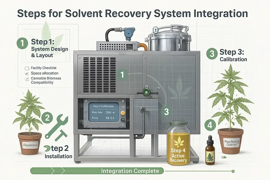 Steps for Solvent Recovery System Integration Steps for Solvent Recovery System Integration
