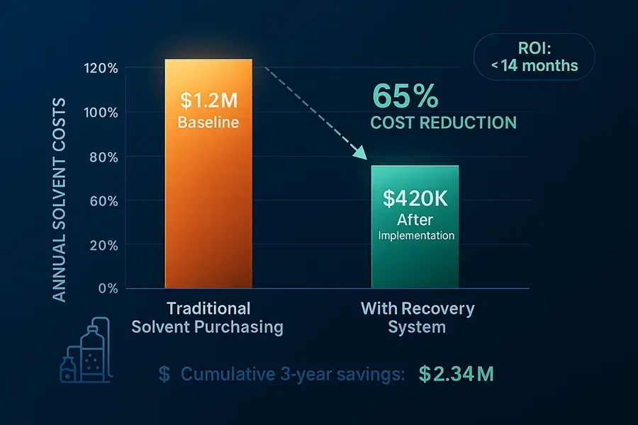 Financial Benefits of Solvent Recovery Financial Benefits of Solvent Recovery