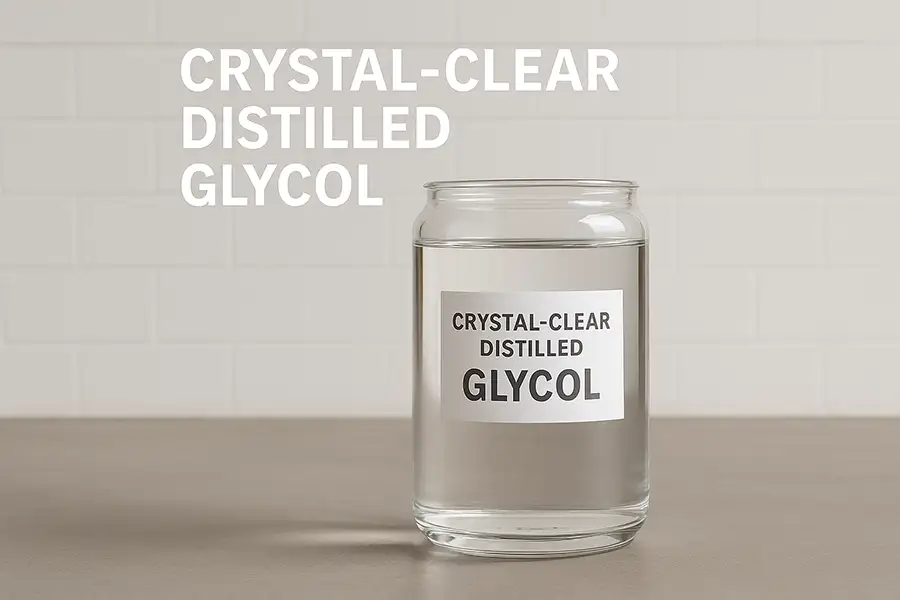 Crystal-Clear Distilled Glycol