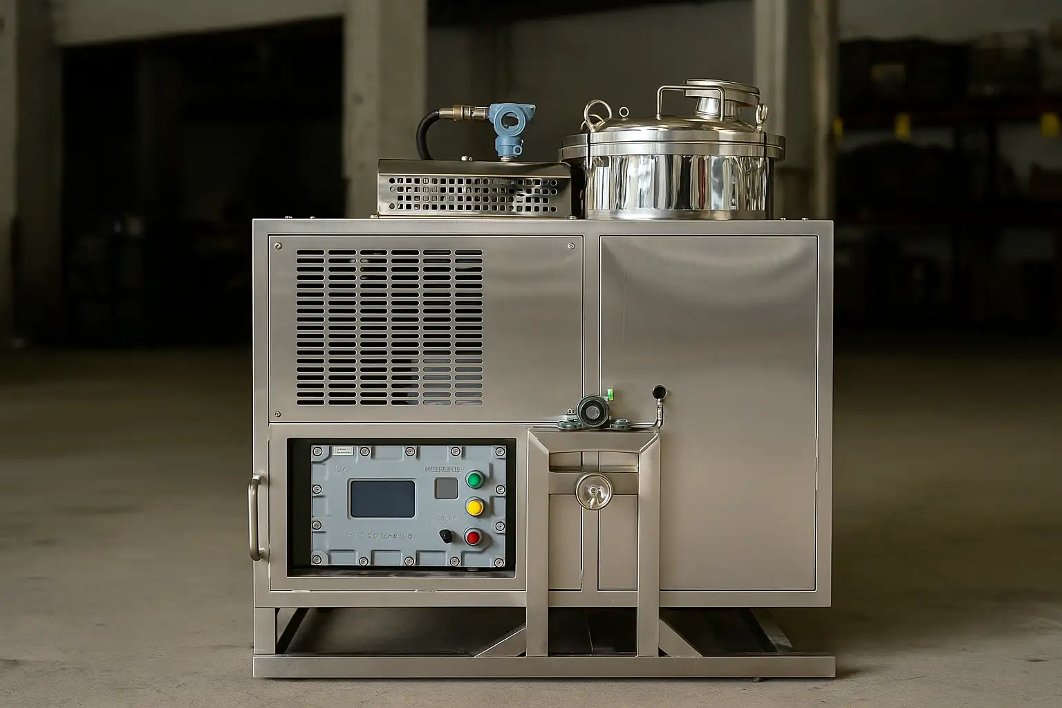 Industrial Solvent Recycler Machine