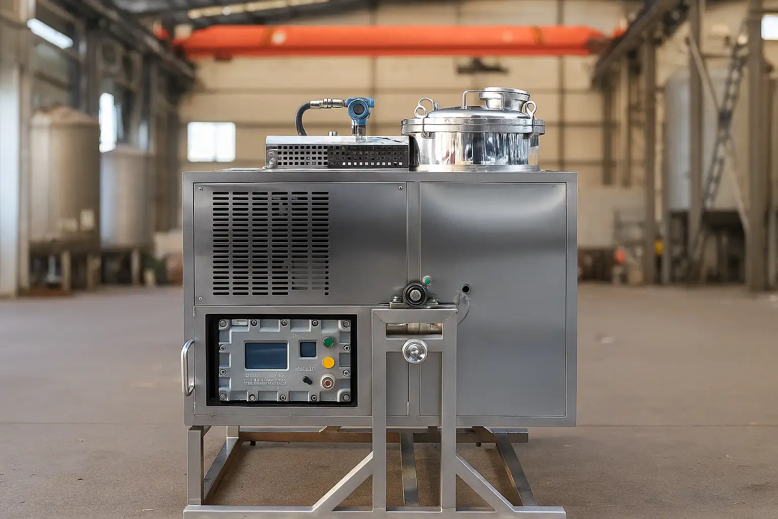 Solvent Waste Recycling Machine