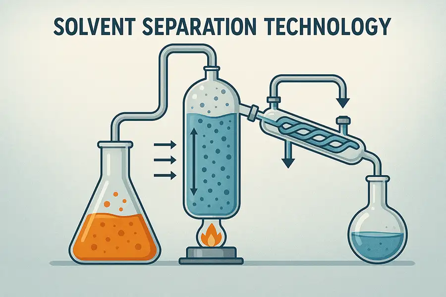 Solvent separation technology