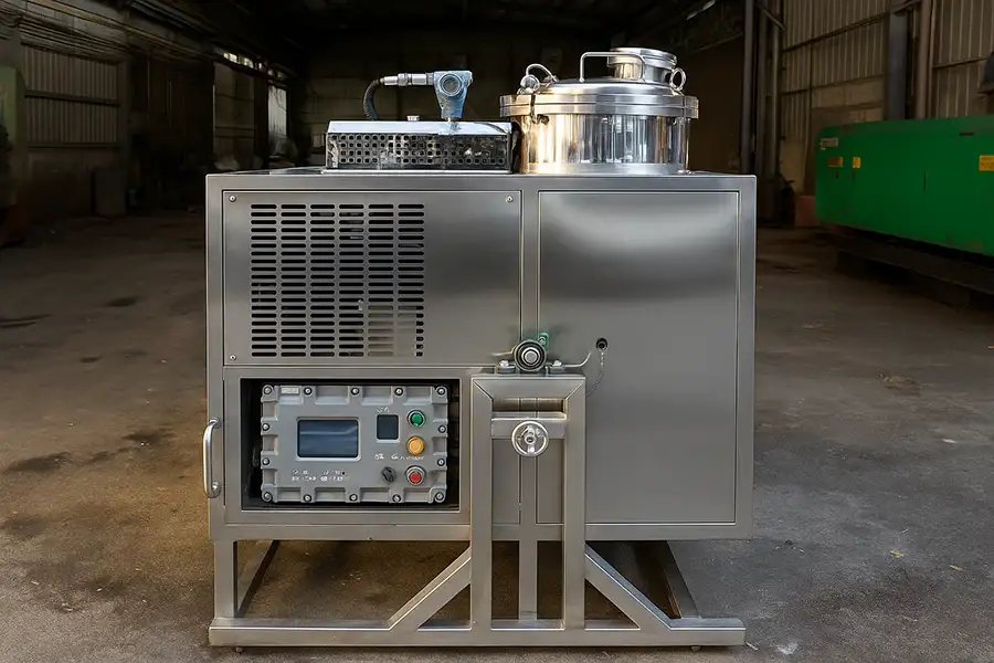 Coolant distillation equipment