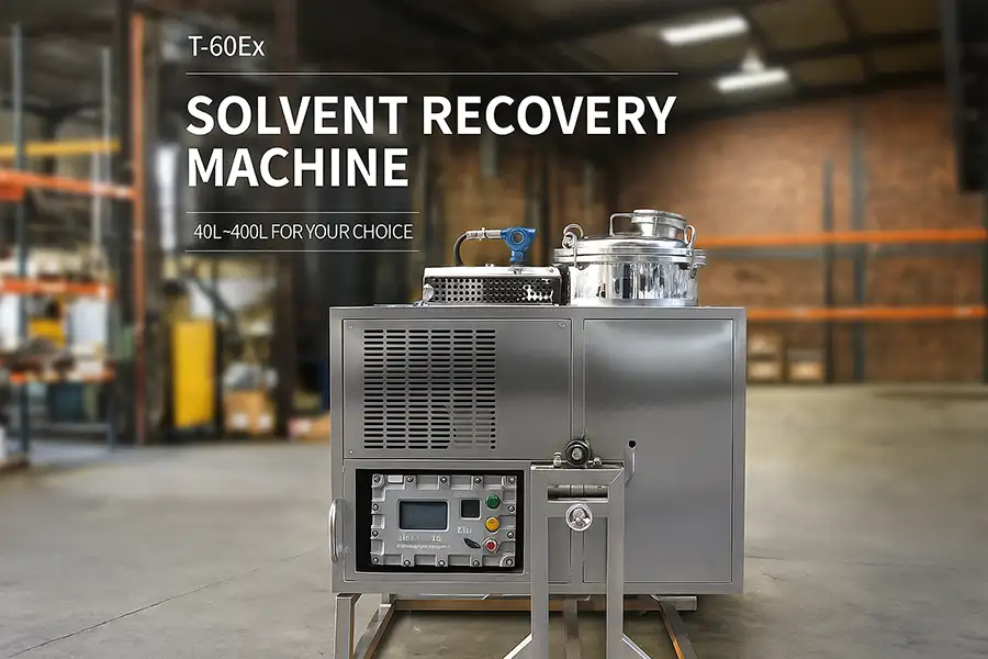 Industrial solvent recovery system
