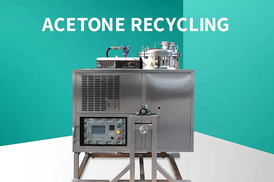Professional acetone recycling system
