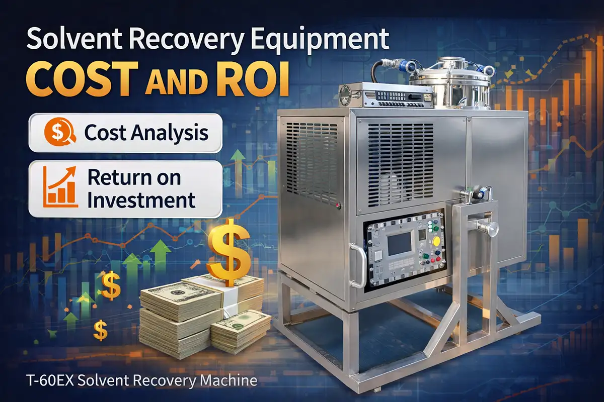Solvent recovery equipment cost and ROI undefined