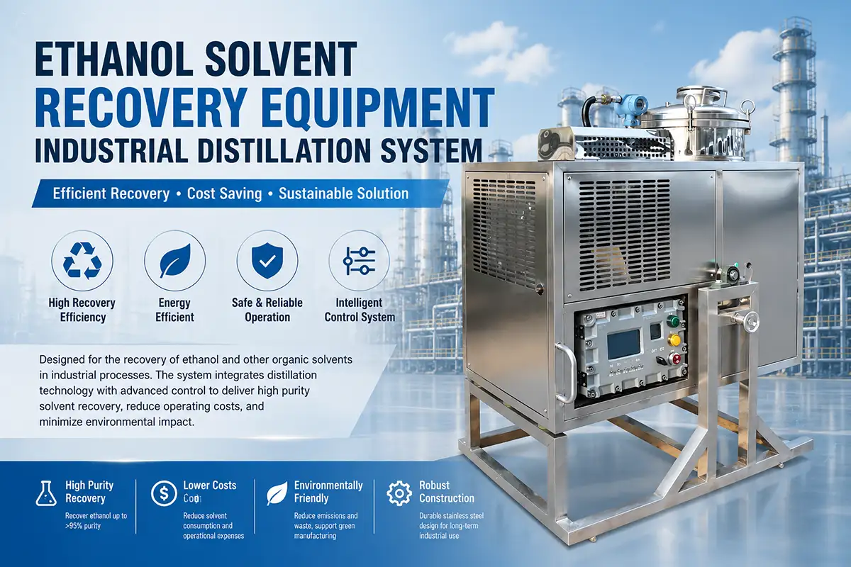 Ethanol Solvent Recovery Equipment A Practical Guide to Lower Costs and Safer Recycling