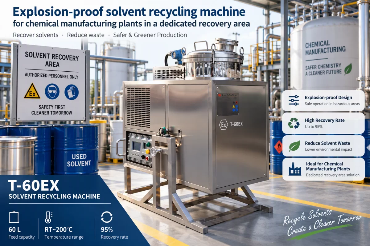 Explosion-Proof Solvent Recycling Machine for Chemical Manufacturing Plants | FANBOLUN
